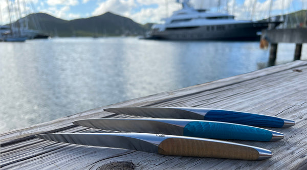 sknife - dank Chirurgenstahl erfolgreich in Restaurants am Meer