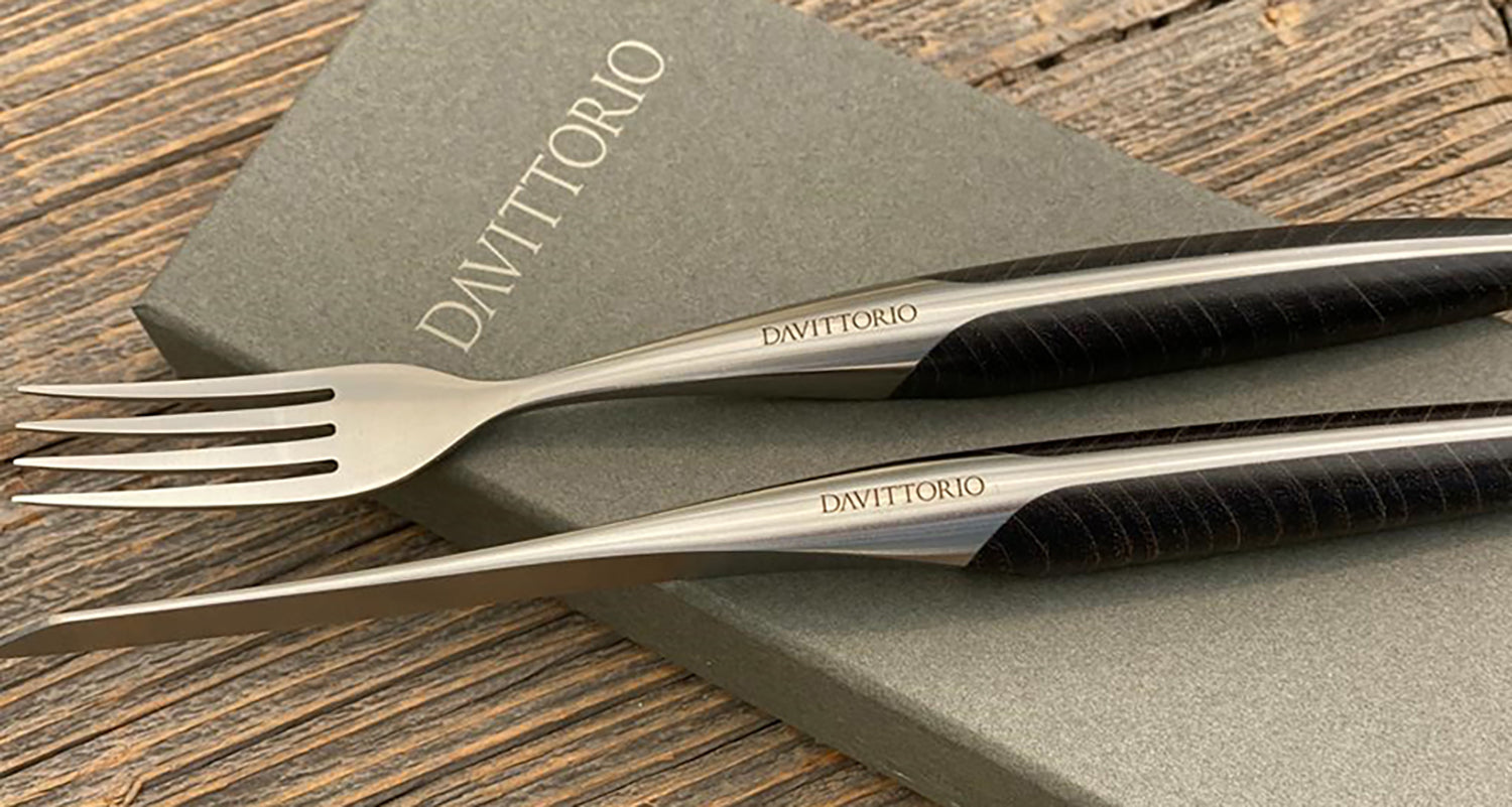 Cerea Brothers / DaVittorio / Bergamo / graviertes sknife Besteck