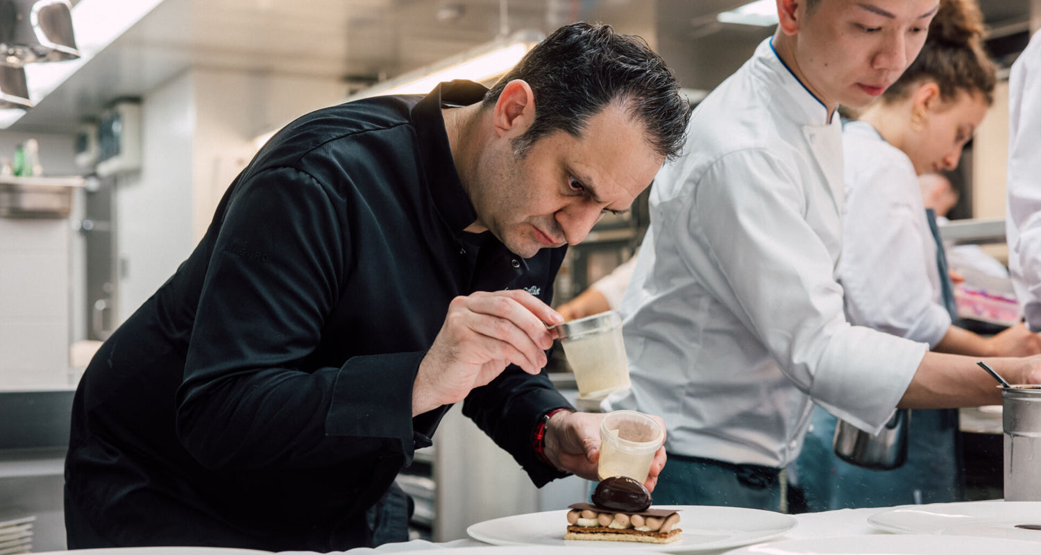 Four Seasons / Caprice / Guillaume Galliot / Sterne Koch / Top Chef / Hong Kong / sknife / Käsemesser