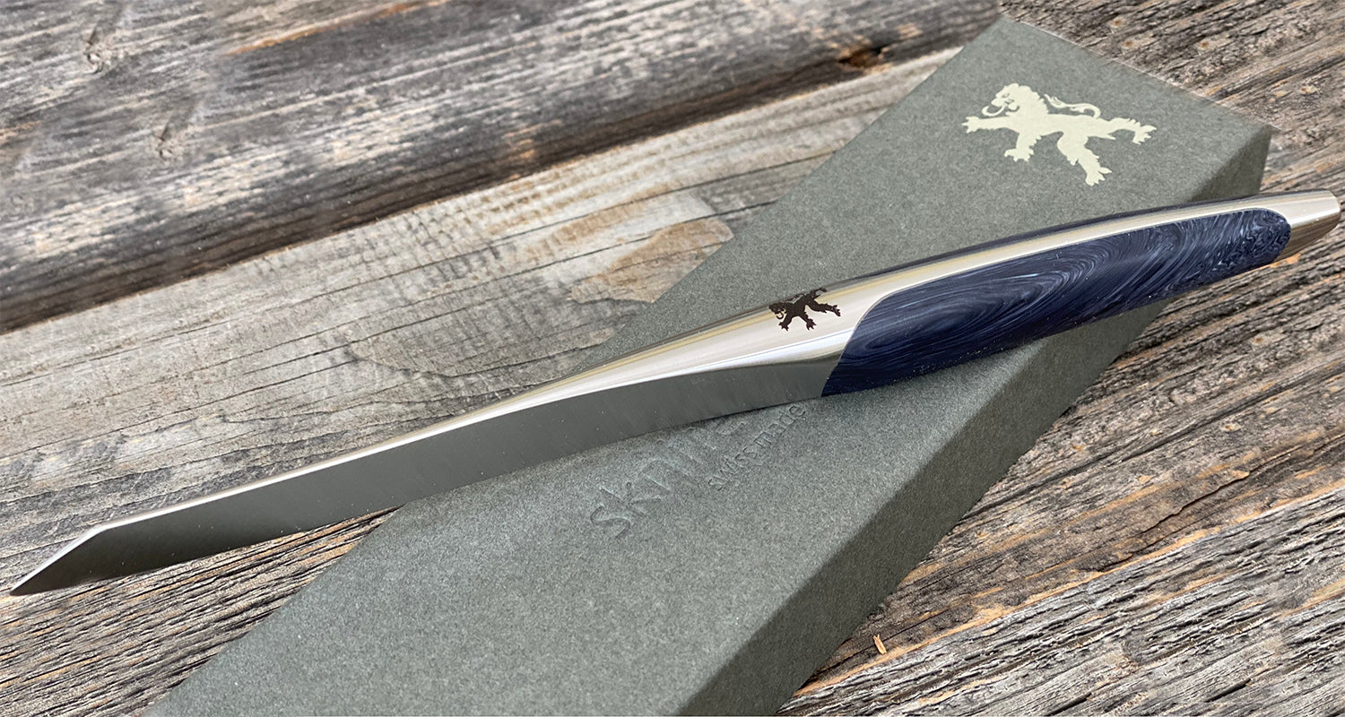 Heinz Rufibach / Zermatterhof / Zermatt / gravierte sknife Messer