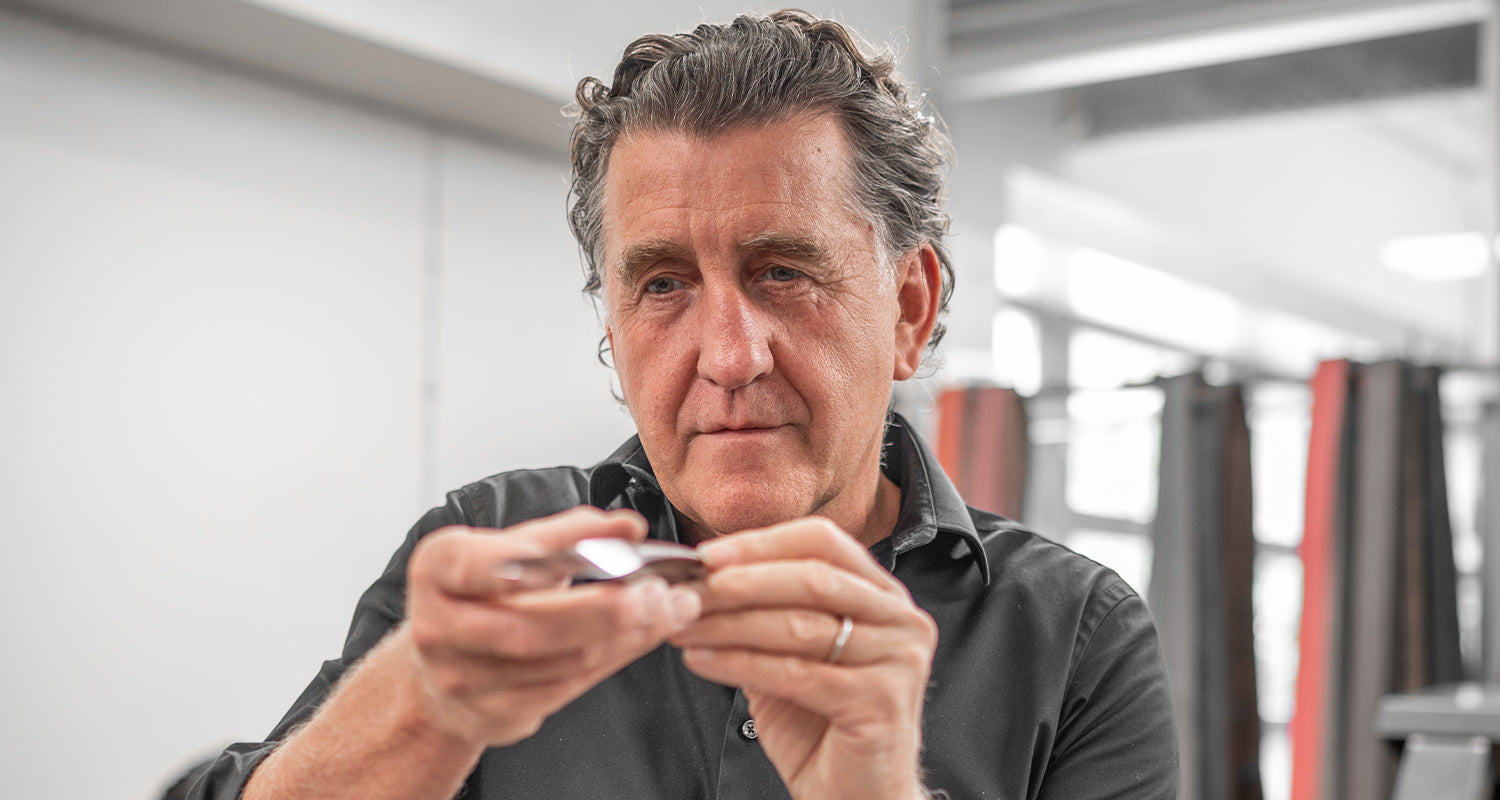 Michael Bach / CEO / sknife / Biel / Manufaktur / Messer / Besteck / Damast