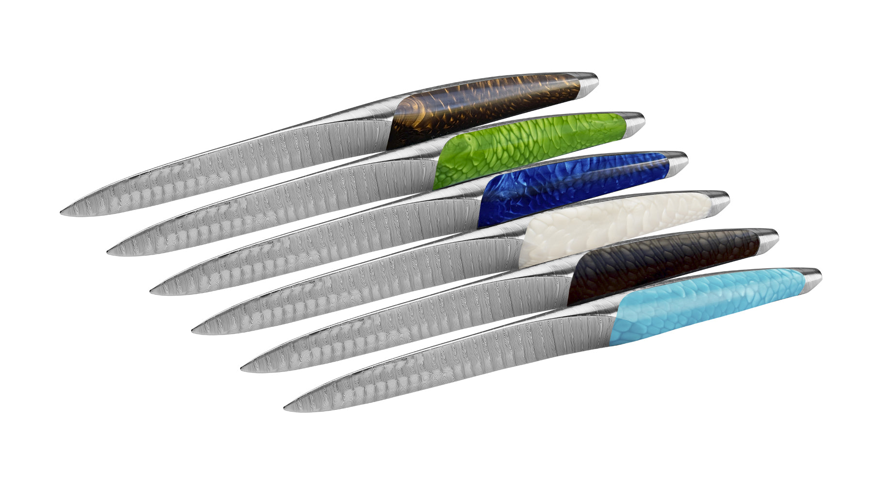 sknife table knife, damask fish scale look (Casamaura Collection)