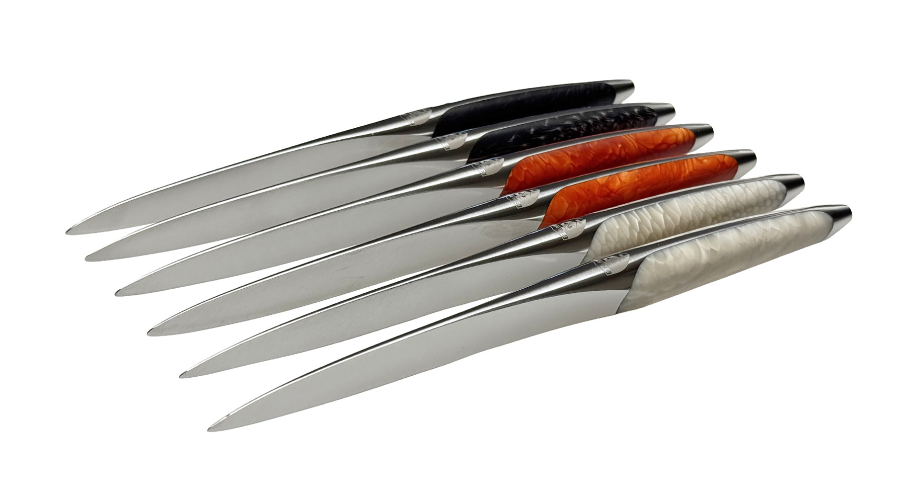 sknife Tafelmesser assortiert 6-teilig (Special Edition FC Biel-Bienne 1896)