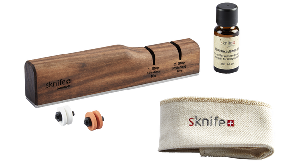 sknife Set de soins & appareil d’aiguisage