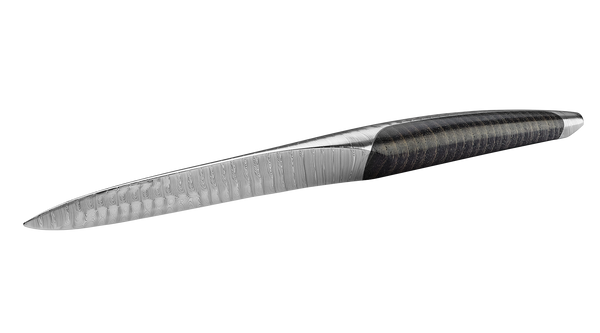 sknife couteaux acier damassé: couverts individuels