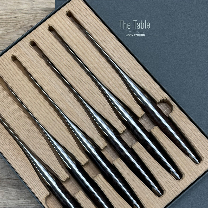 Kevin Fehling / The Table / Hamburg / sknife Steakmesser / Walnuss / Michelin Sterne