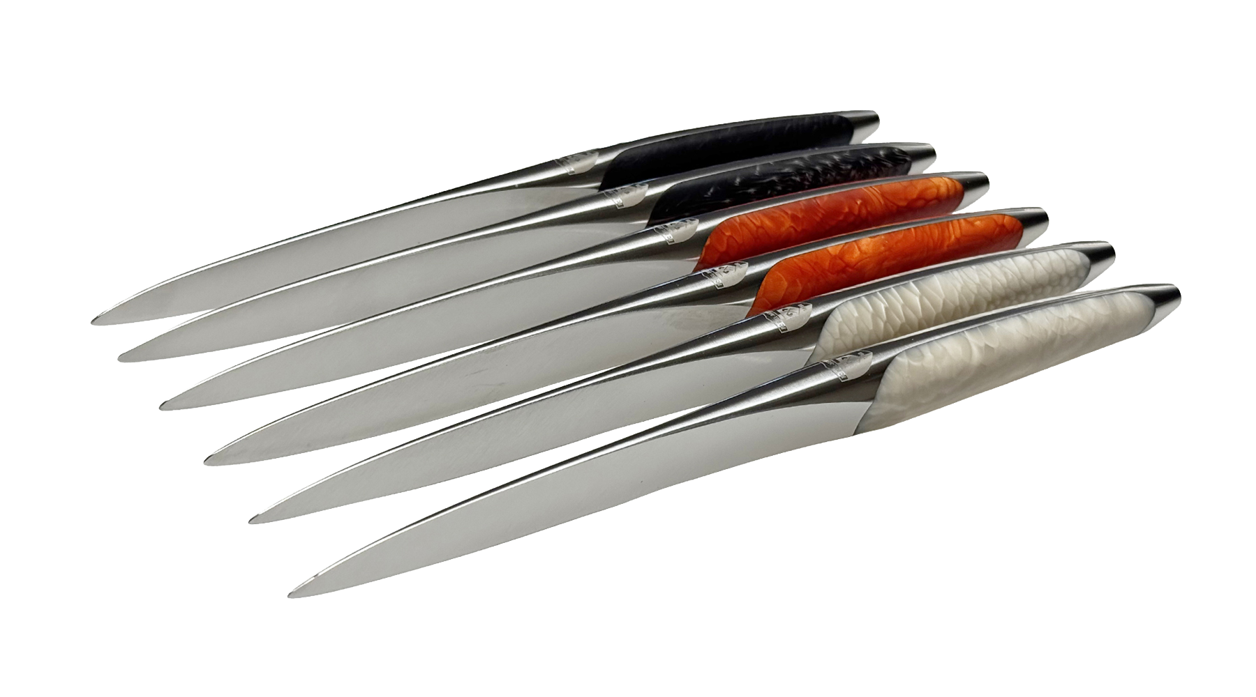 sknife Tafelmesser assortiert 6-teilig (Special Edition FC Biel-Bienne 1896)